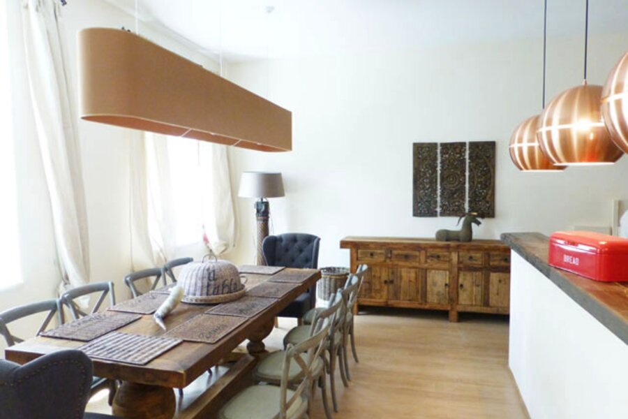 Dining table for 8 persons - Luxury Apartment Vienna - dining table