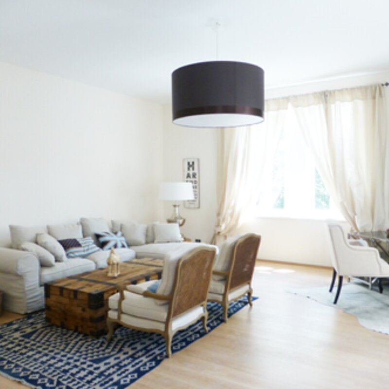 Living room with desk - Luxury Apartment Vienna - Living room with desk