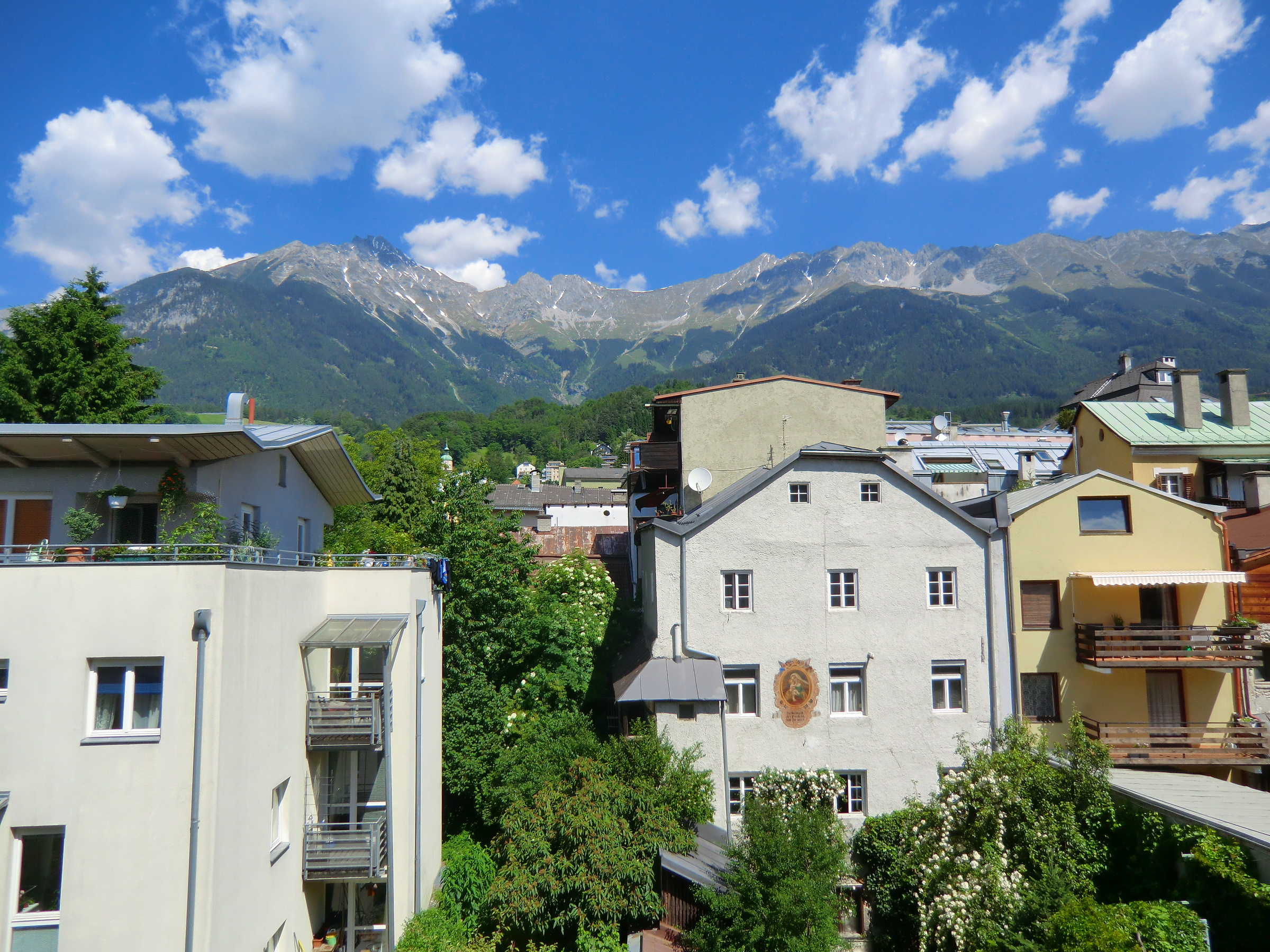 viwe towards "Nordkette" mountain | © sehergerhard
