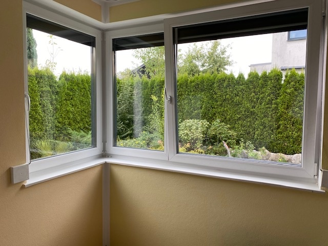 Blick vom Schlafzimmer | © by Bernadette