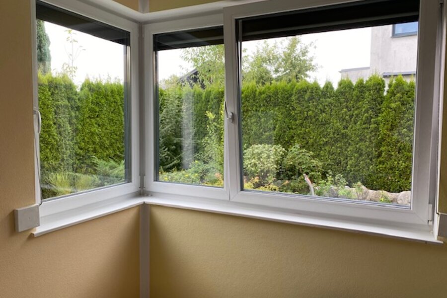 Blick vom Schlafzimmer | © by Bernadette