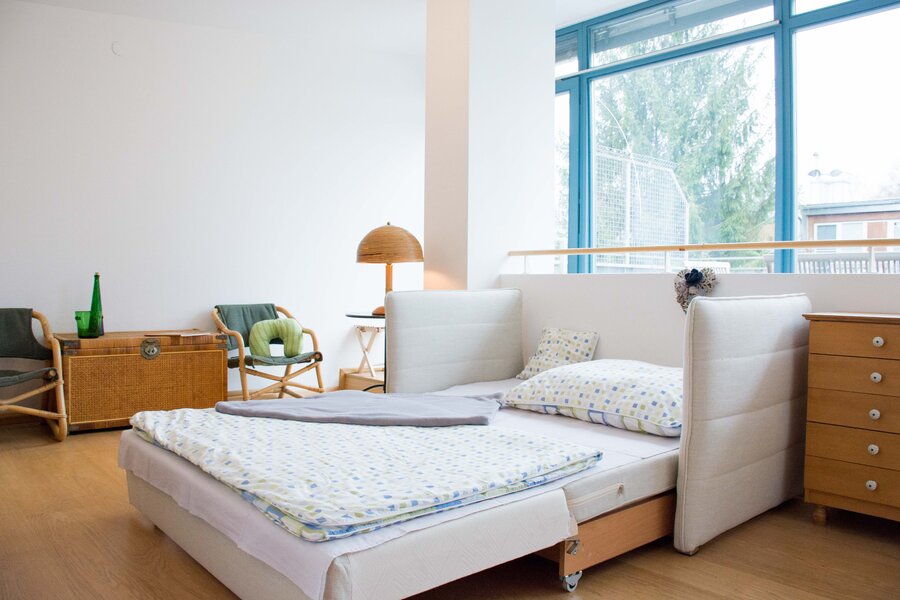 Bett für 1–2 Personen
