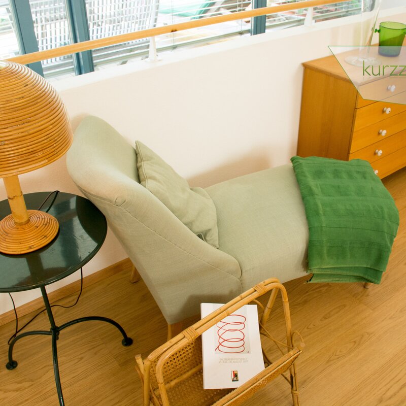 Chaise-longue nera the terrace 