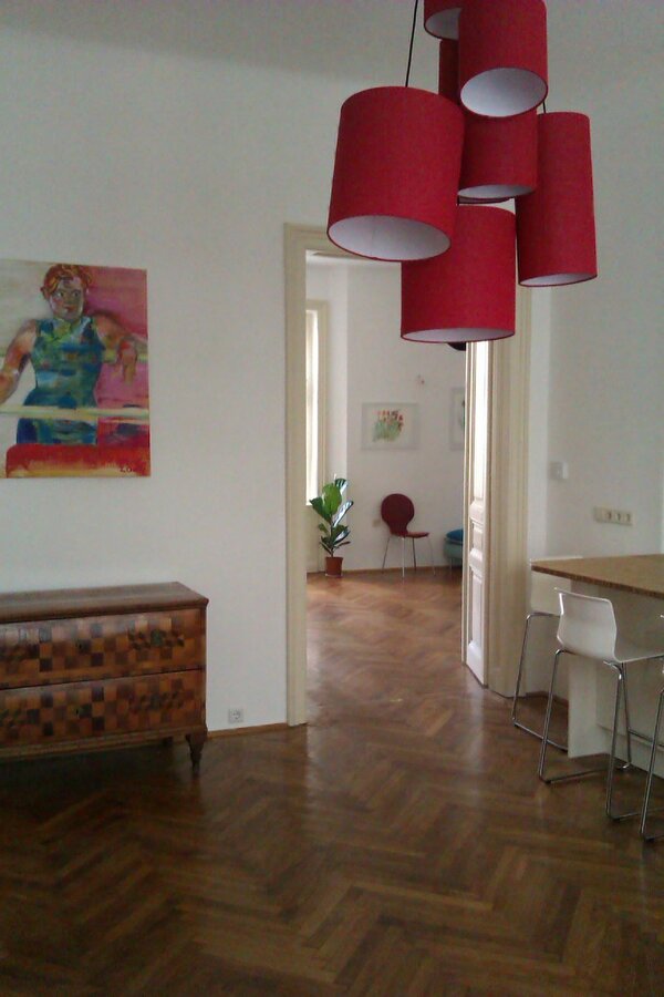 view to the living room