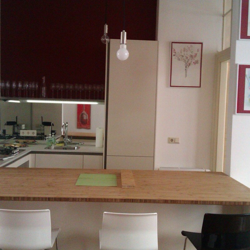 kitchen with kitchen-island