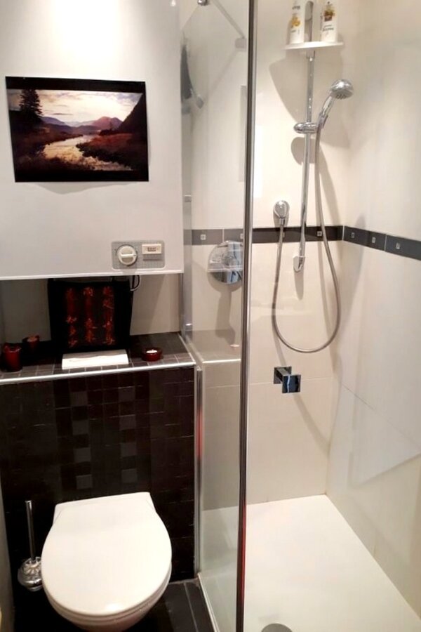 Dusche, Klo 