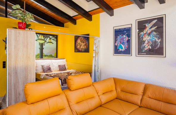 Living room with sleeping corner | © jkm