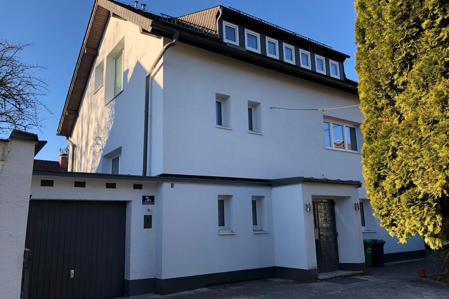 View from outside the house