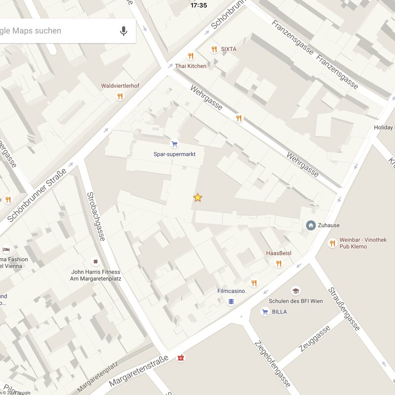 The Star shows my location