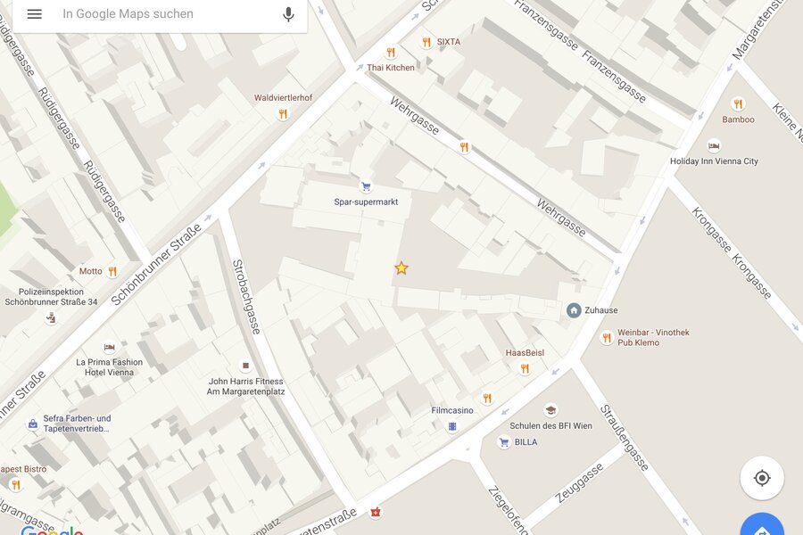 The Star shows my location