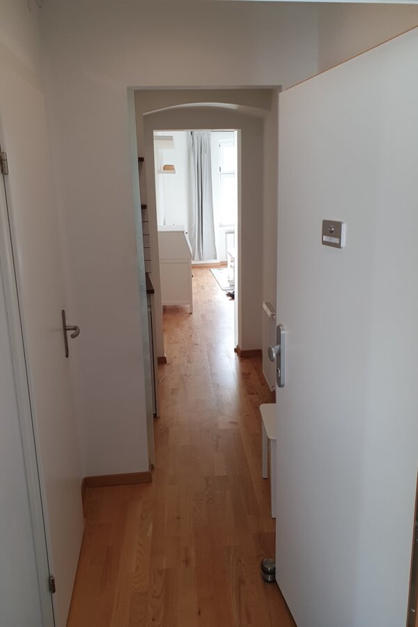 Blick durch die Wohnungstür