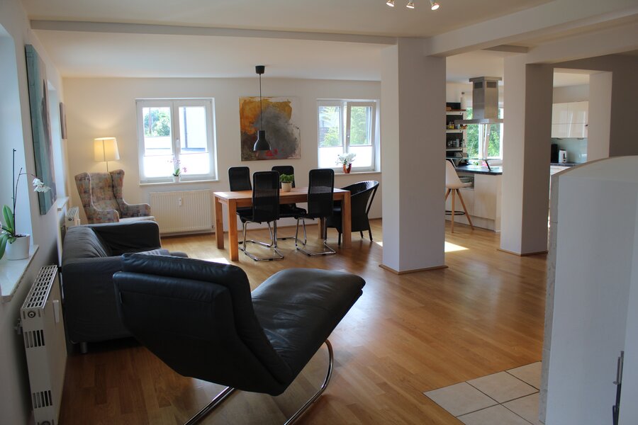 big and bright living area