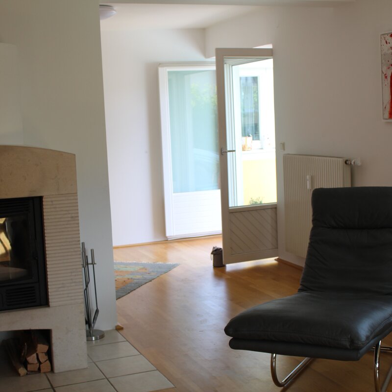 Wohnraum mit Blick zur Gatentür