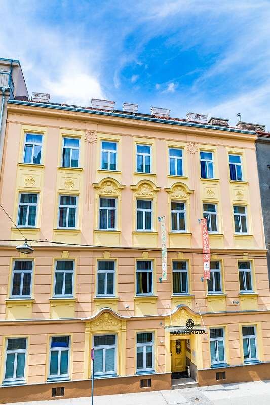 Our friendly apartments are located in a recently renovated Art Nouveau building