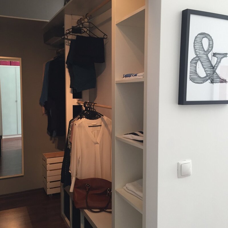 Walk-in wardrobe  | © rl