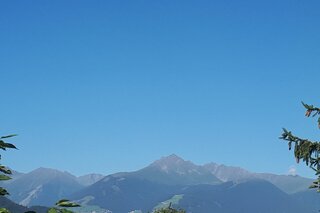 This is the view from our balcony.