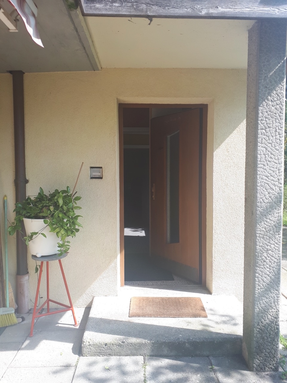 Entrance to the house