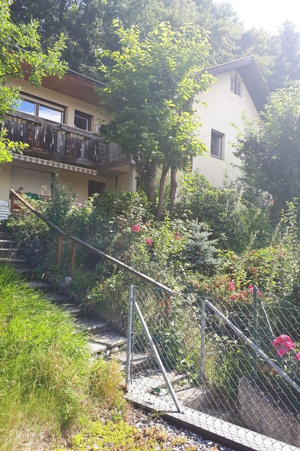 Stairway to the house