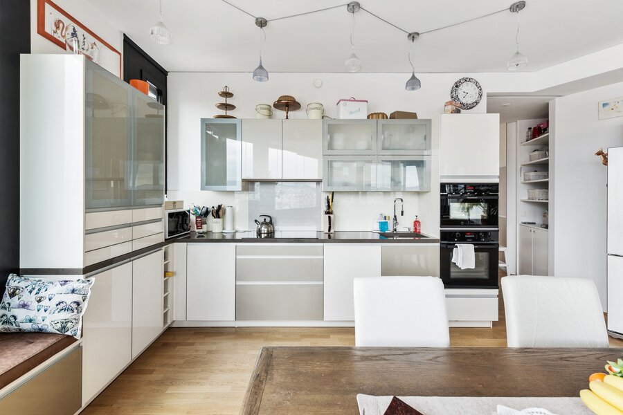Vienna West View Küche | © Skyflats Vienna