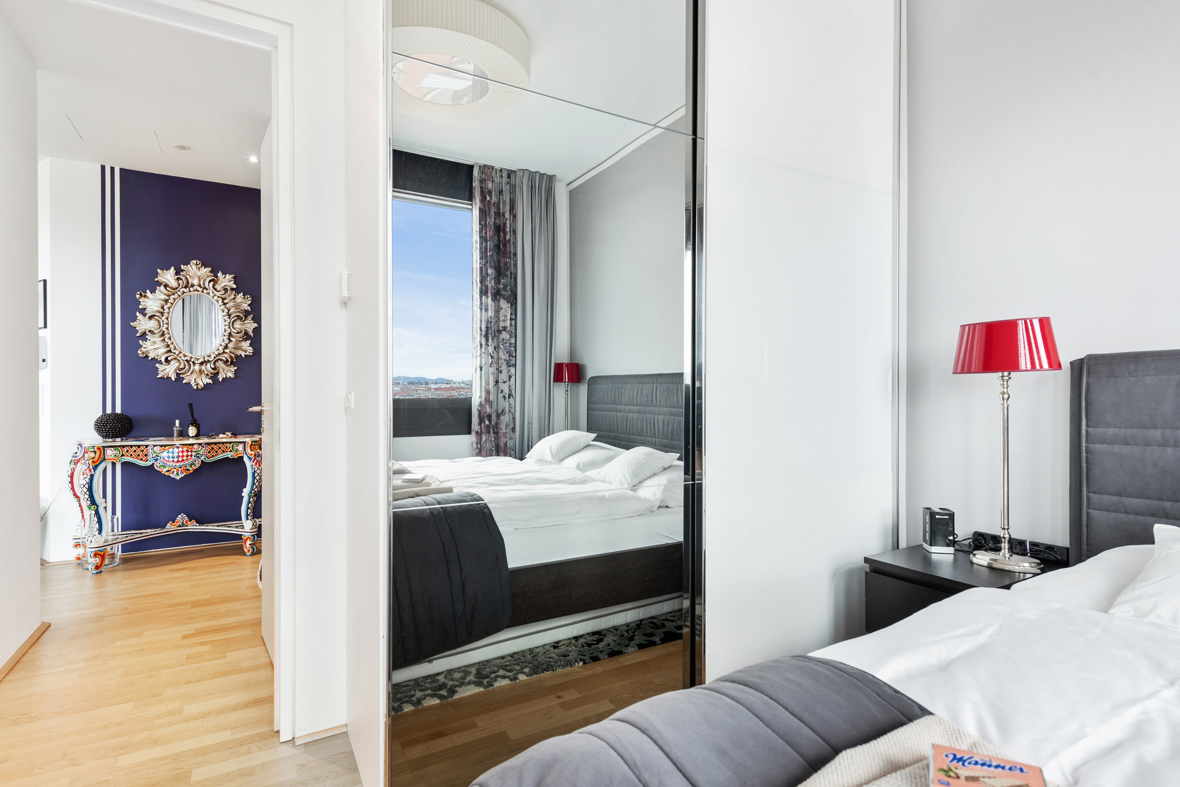 Vienna West View Schlafzimmer 1 | © Skyflats Vienna