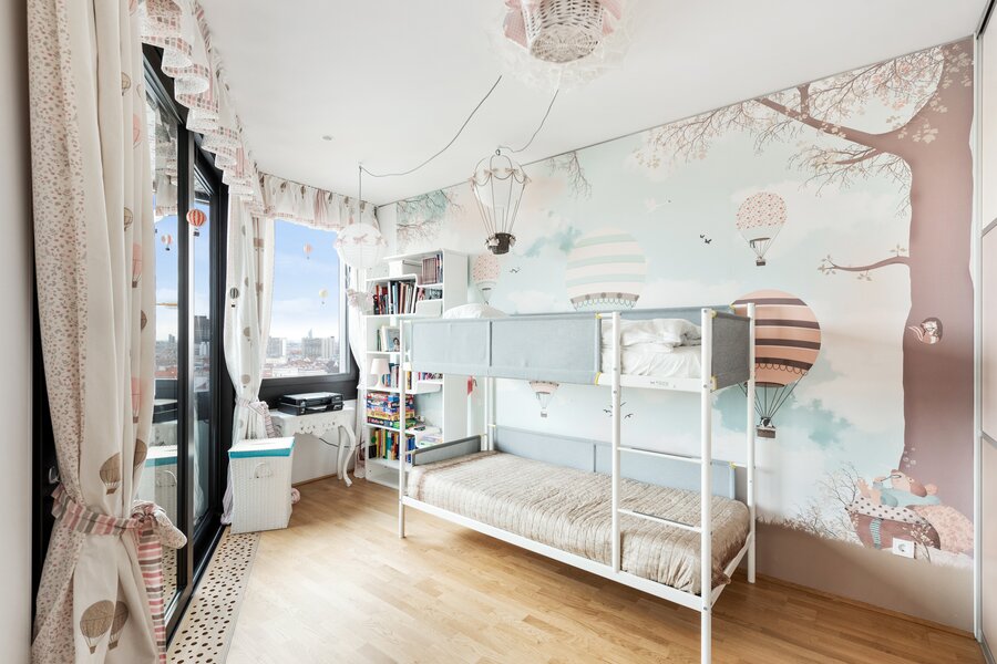 Vienna West View Schlafzimmer 2 | © Skyflats Vienna