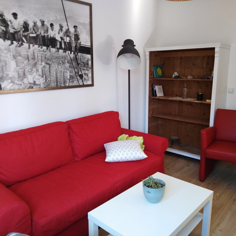 Wohnzimmer Richtung Küche