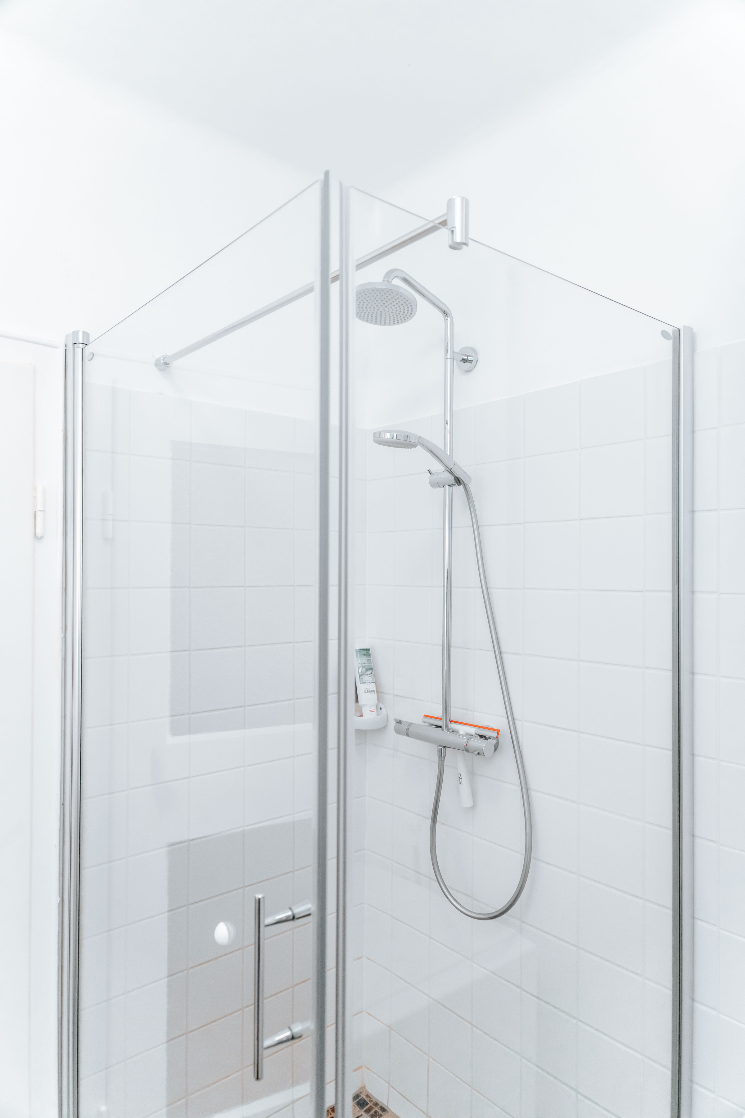 Wählen Sie zwischen normaler Dusche und der Regendusche!
