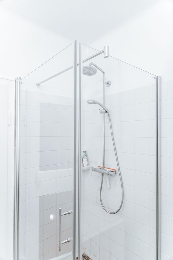 Wählen Sie zwischen normaler Dusche und der Regendusche!
