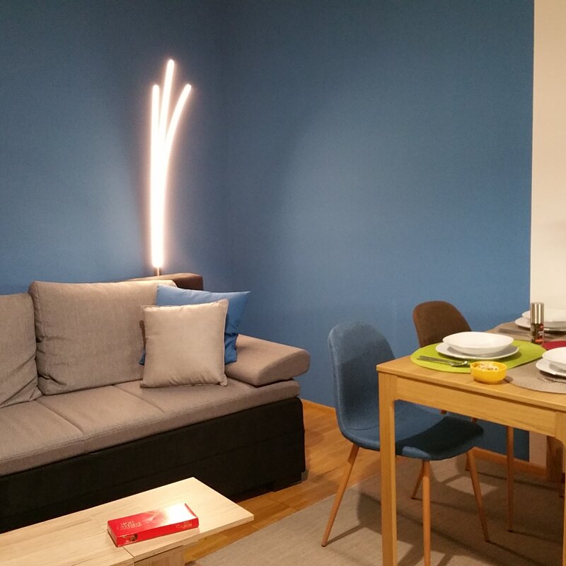 Sofa-bed and dining table