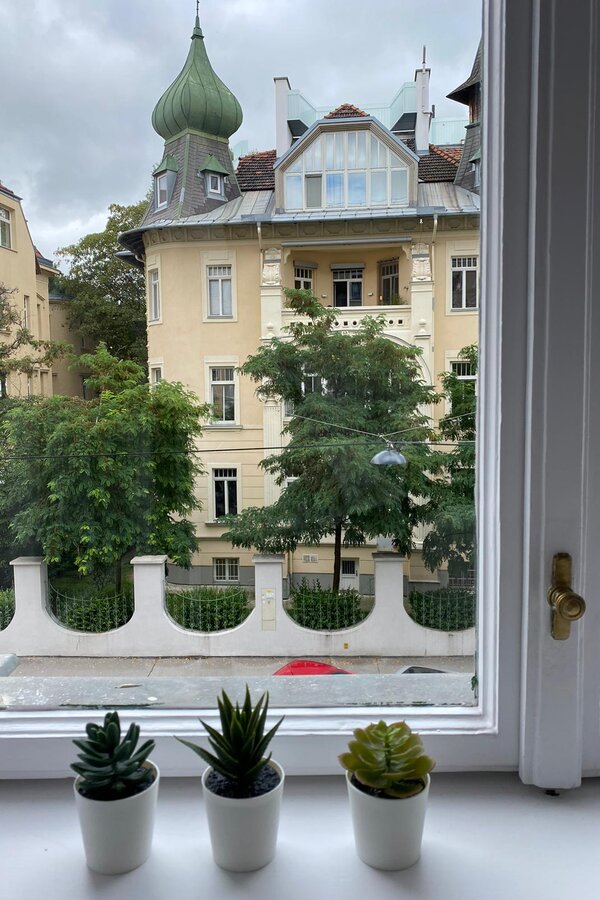 Blick aus dem Fenster