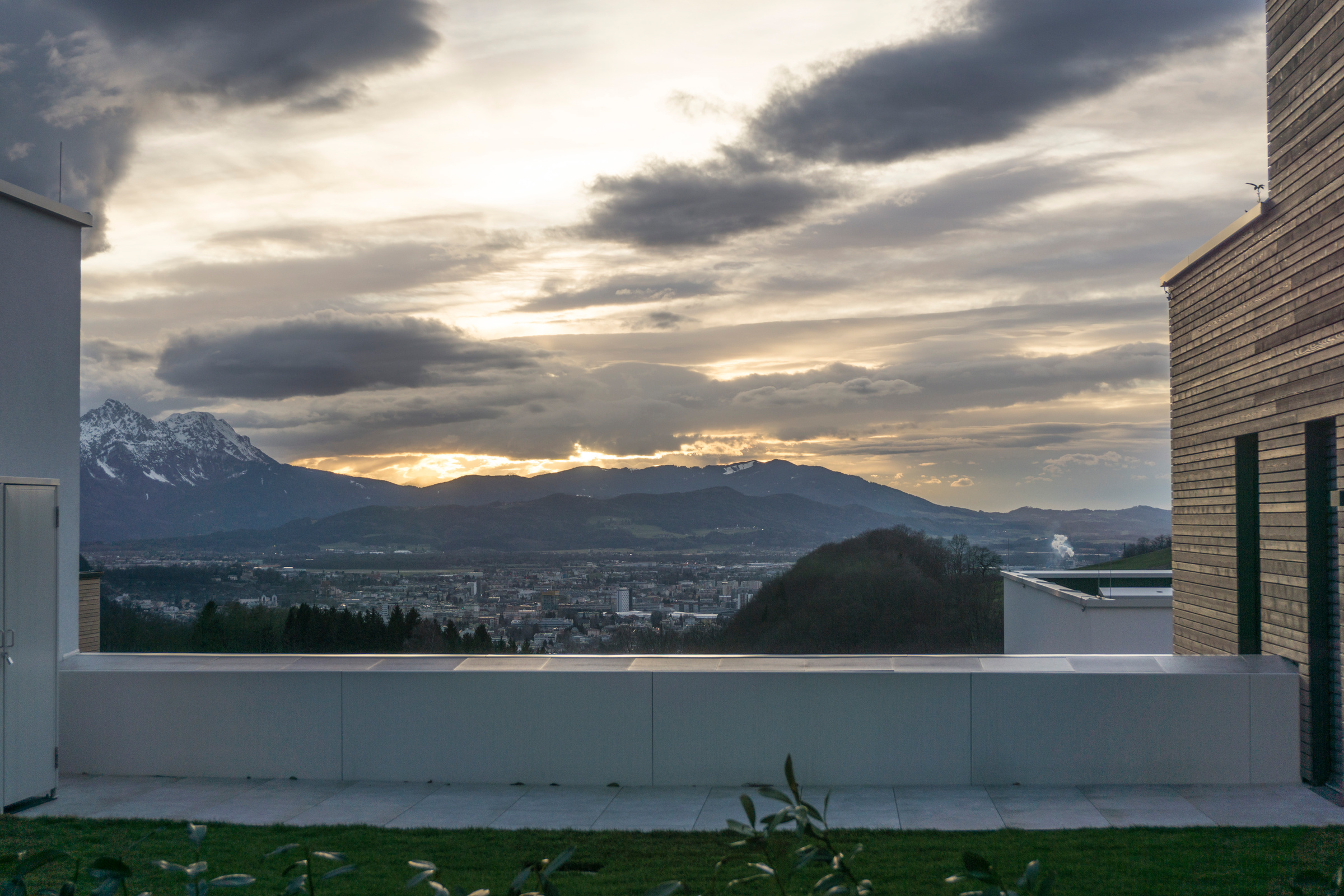 Aussicht nach Salzburg