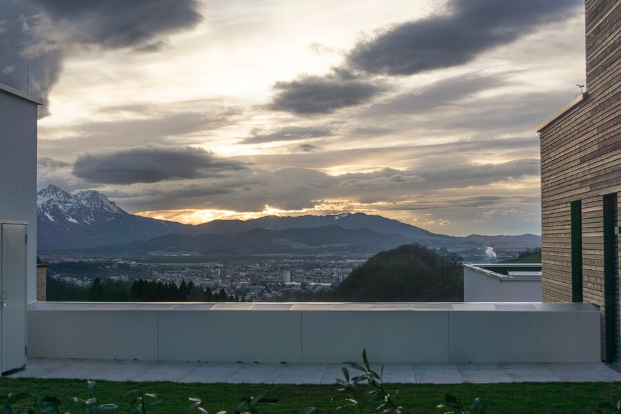 Aussicht nach Salzburg