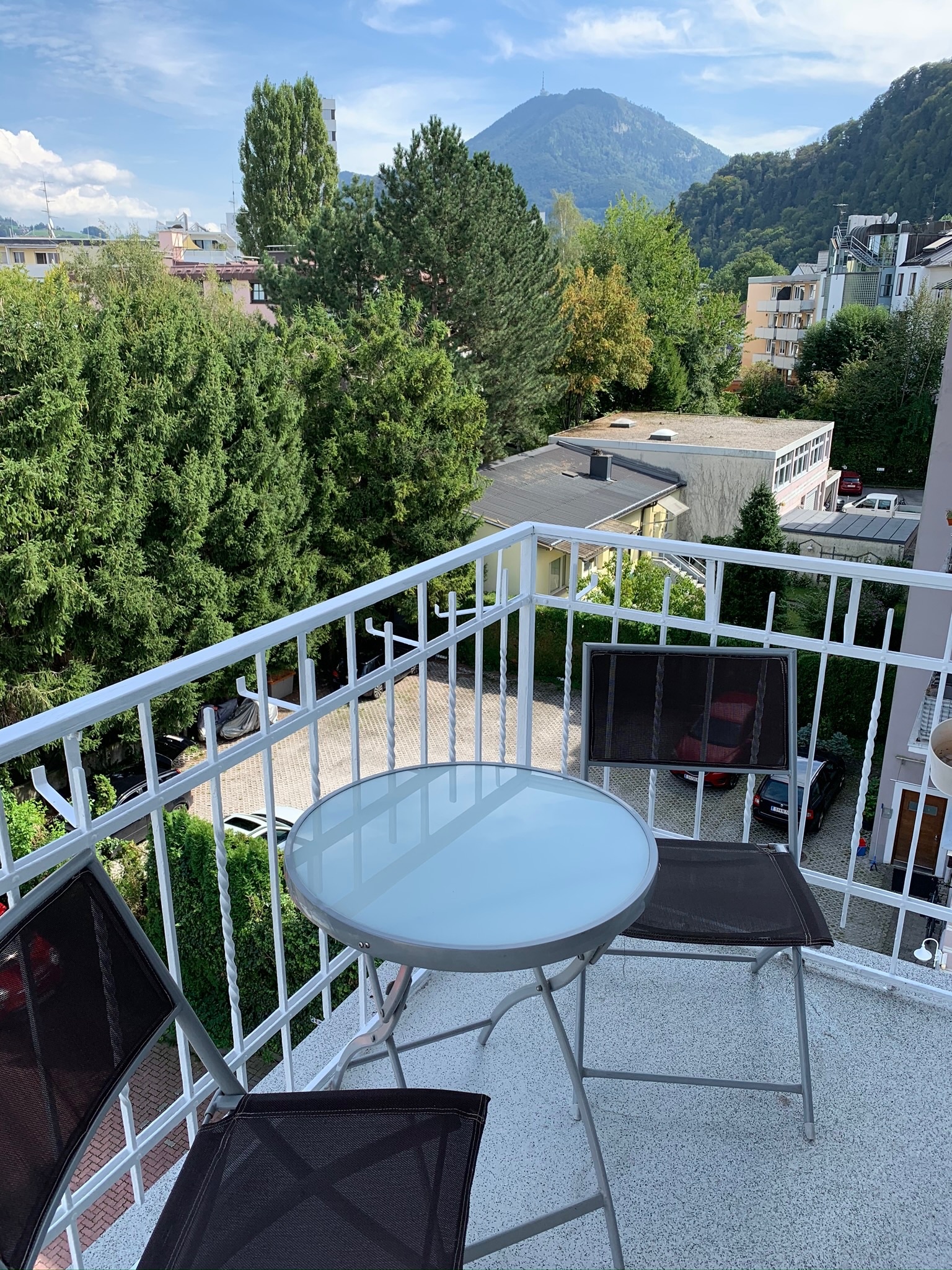 The balcony