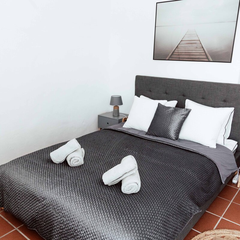 The bedroom 
