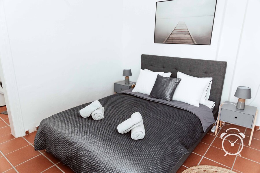The bedroom 