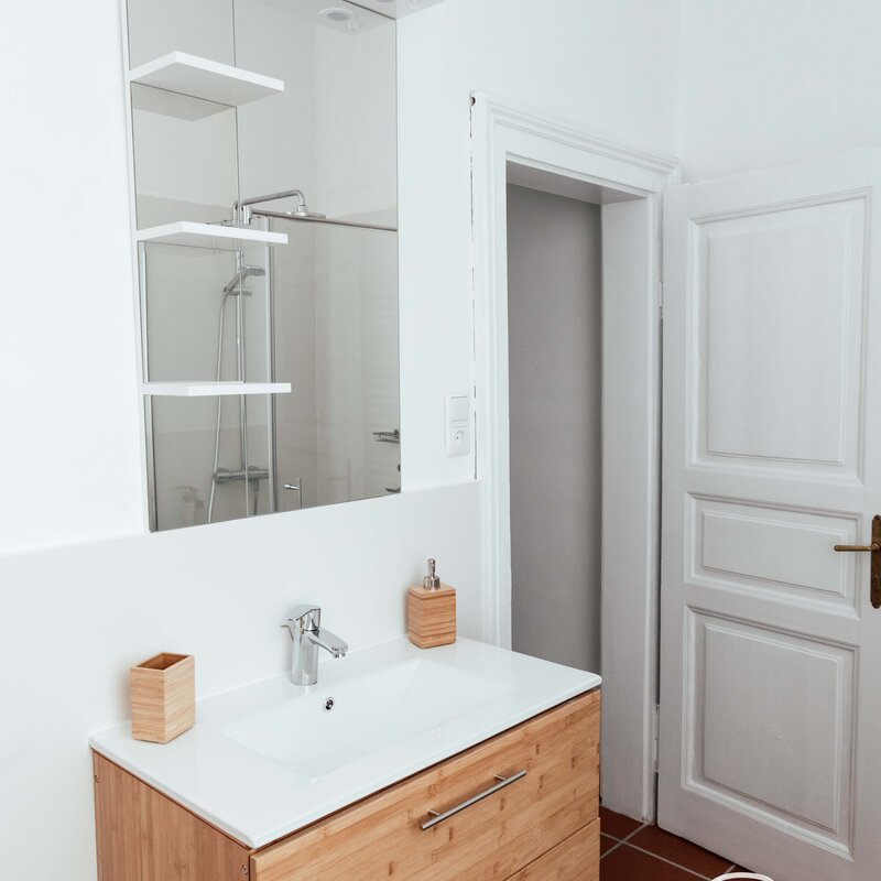 The bathroom 