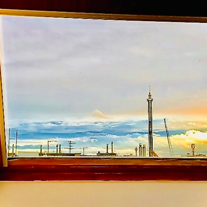 Aussicht Schlafzimmer 1.