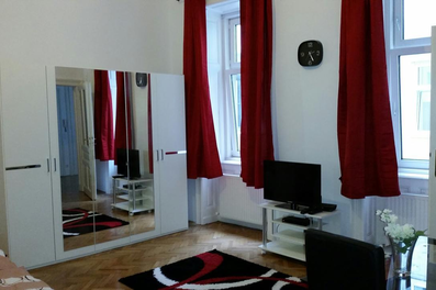 Living room and bedroom