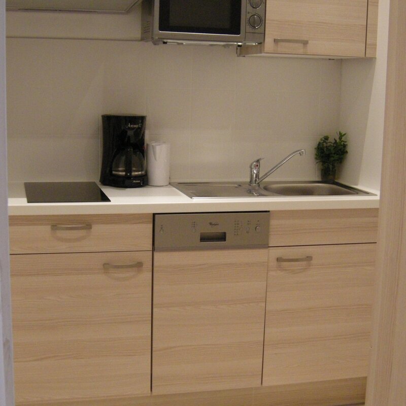 Equipped with stove, microwave, fridge, dishwasher, coffee machine