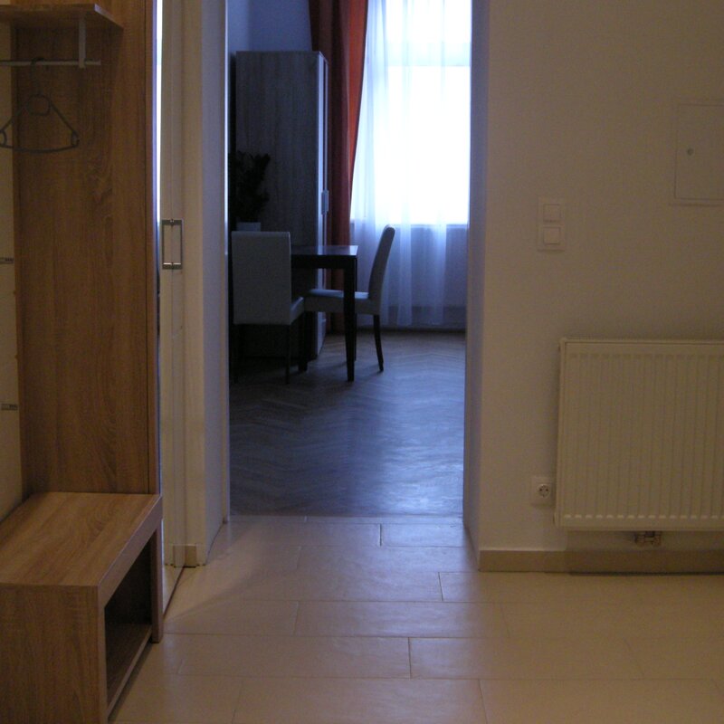 There is enough place in the hall.