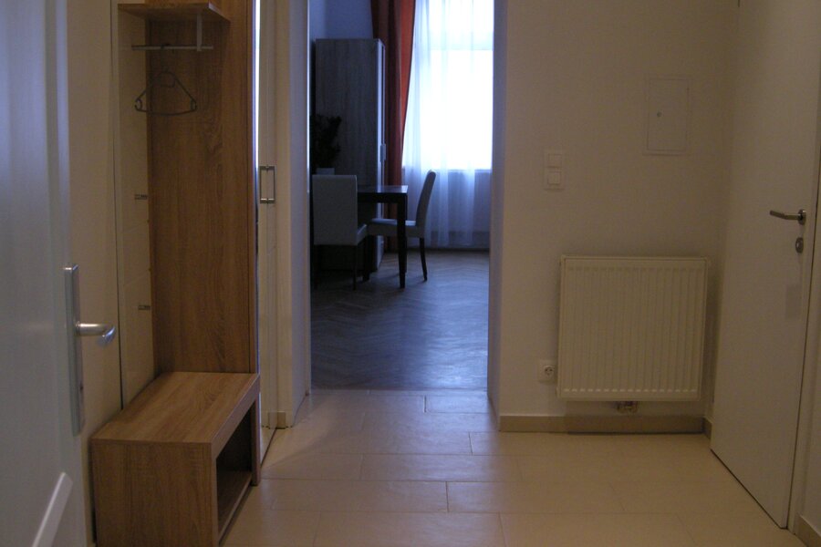 There is enough place in the hall.