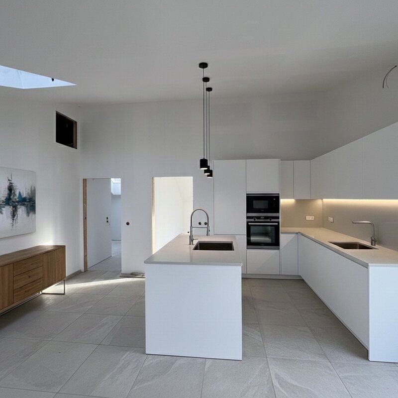 Bright 1-room apartment with open designer kitchen – short-term rental & temporary housing for 1 to 6 months in Vienna